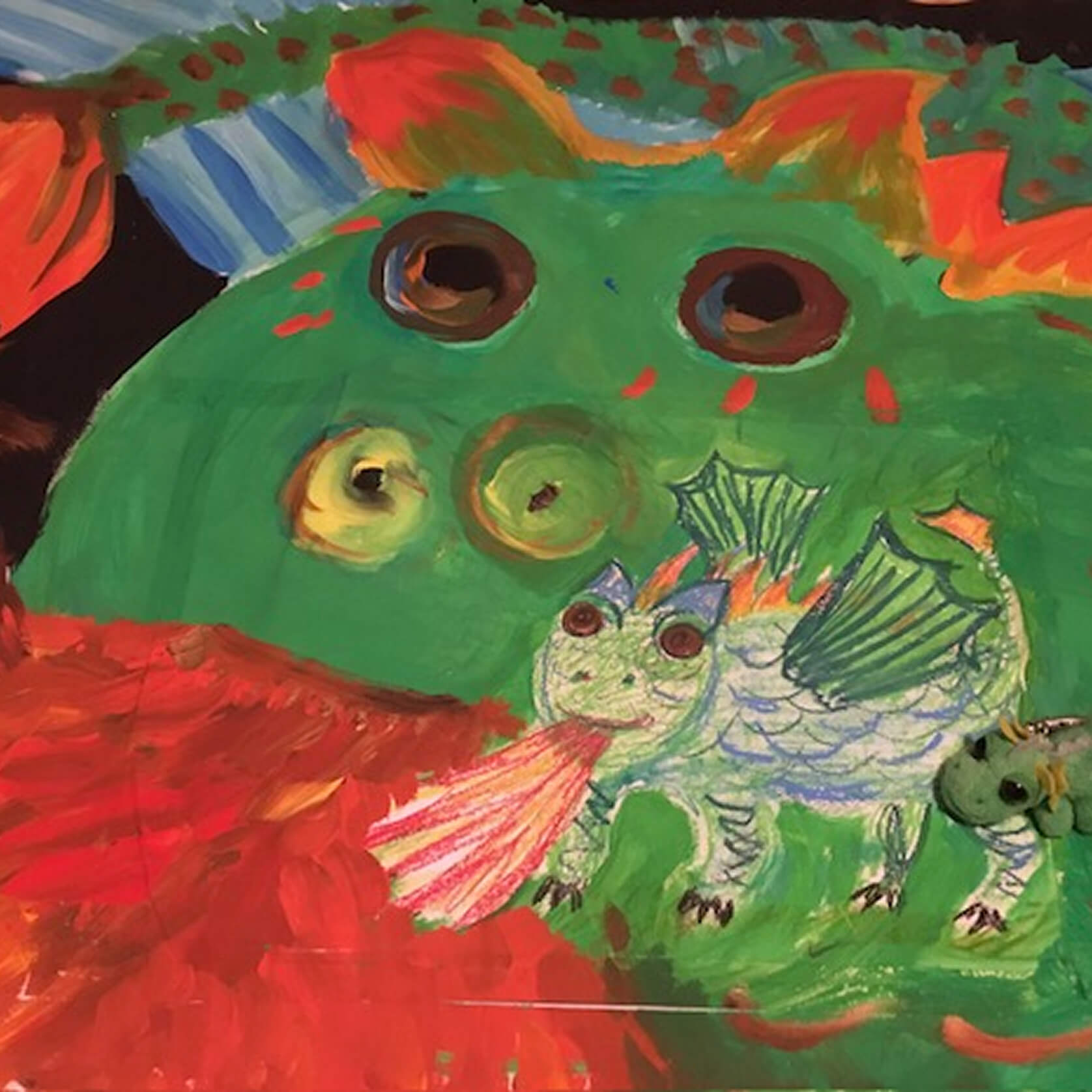 Kreative Darstellung innerer Stimmen und Gefühlswelten