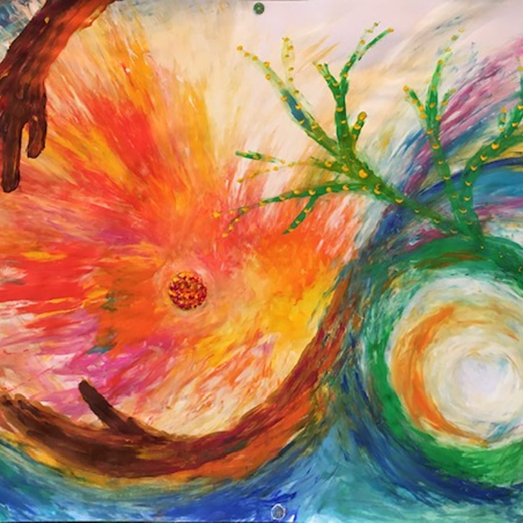 Begleitetes Malen: Zeit für sich und spielerischen Ausdruck