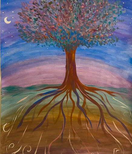 Sanfte künstlerische Materialien bereit für die Kunsttherapie in Dietlikon